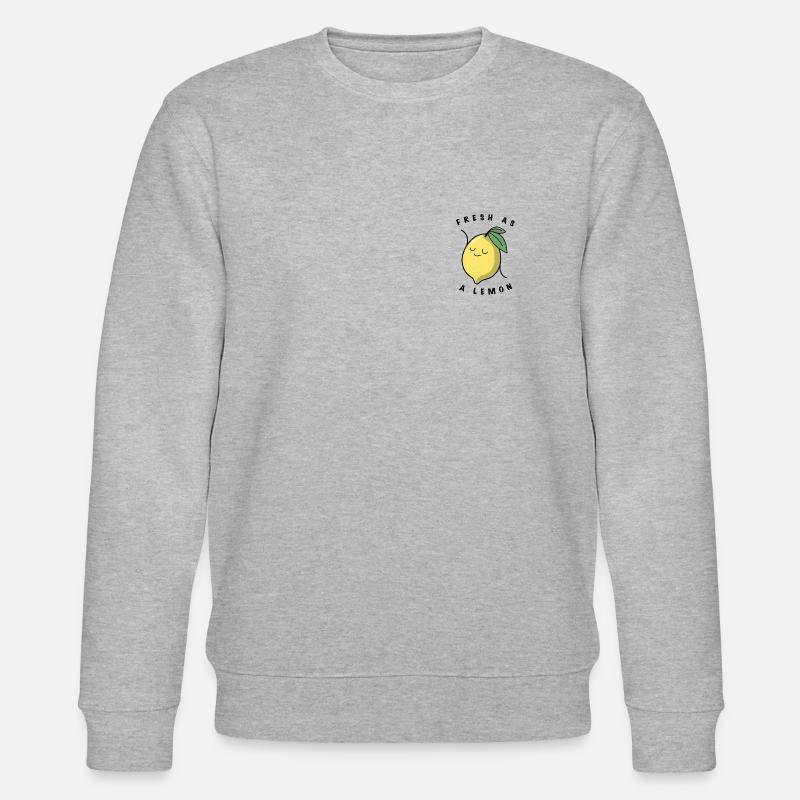frais comme un citron - Sweat bio CHANGER Stanley/Stella Unisexe - gris chiné