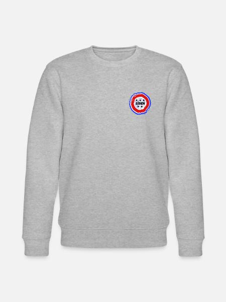 Fünf Sterne - Stanley/Stella Unisex Bio-Sweatshirt CHANGER  - Grau meliert