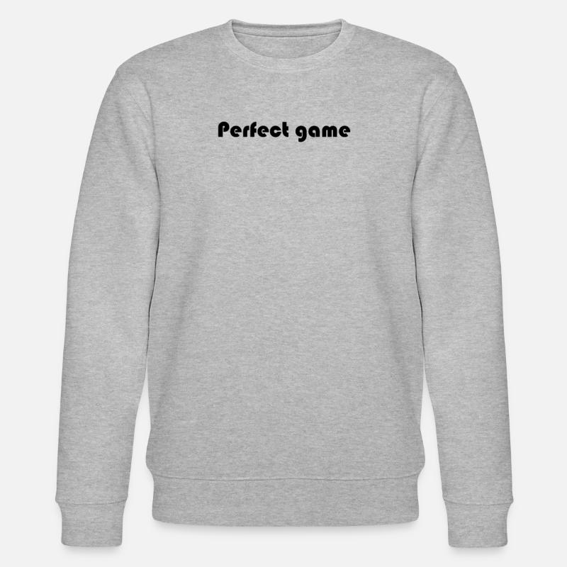 Bowling - Perfect game - Stanley/Stella Unisex Bio-Sweatshirt CHANGER  - Grau meliert