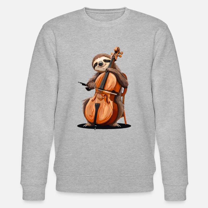 Violoncelle Just Cellin - Sweat bio CHANGER Stanley/Stella Unisexe - gris chiné