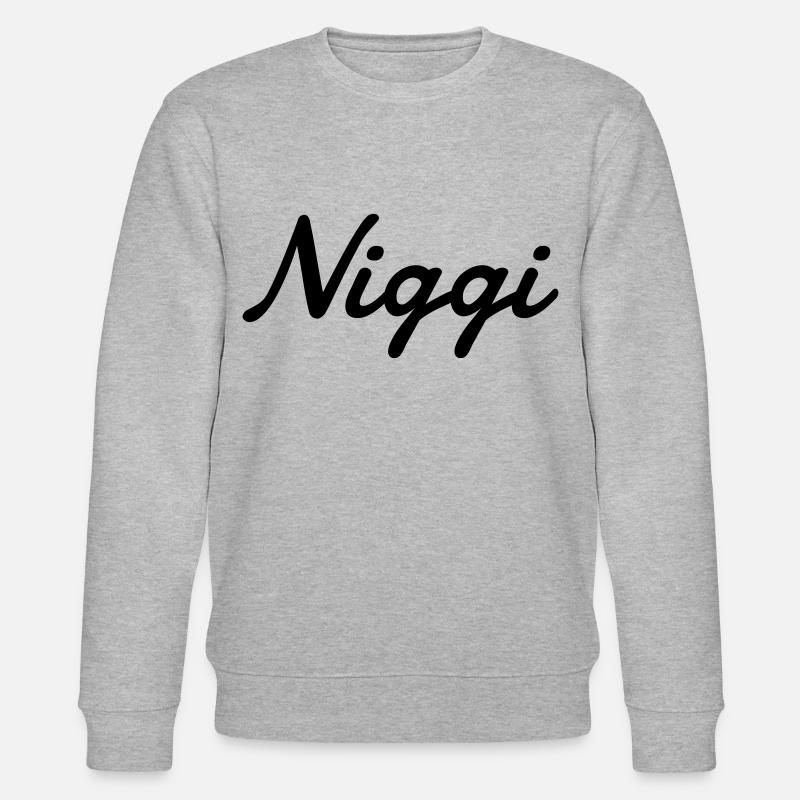 Niggi - Sweat bio CHANGER Stanley/Stella Unisexe - gris chiné
