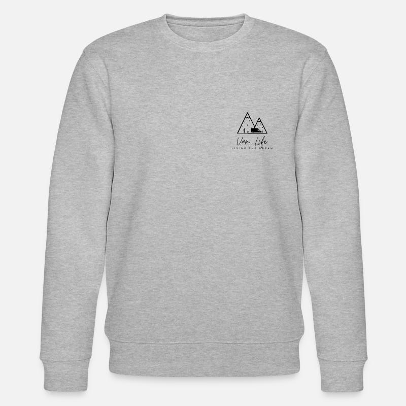 Van Life - Stanley/Stella Unisex Bio-Sweatshirt CHANGER  - Grau meliert