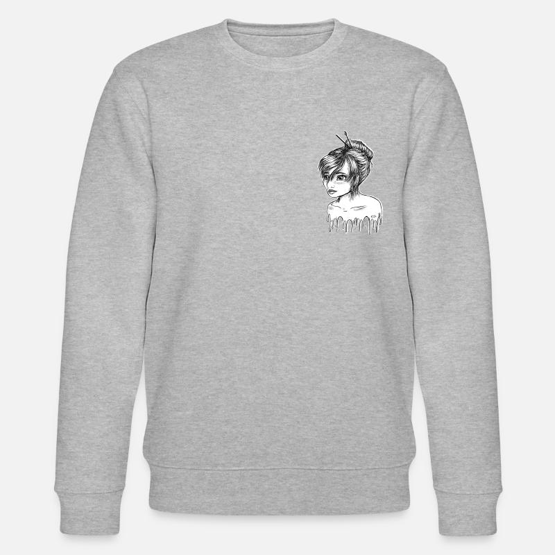 tropfend - Stanley/Stella Unisex Bio-Sweatshirt CHANGER  - Grau meliert