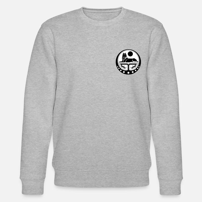 Loup d’Itchkérie - Sweat bio CHANGER Stanley/Stella Unisexe - gris chiné