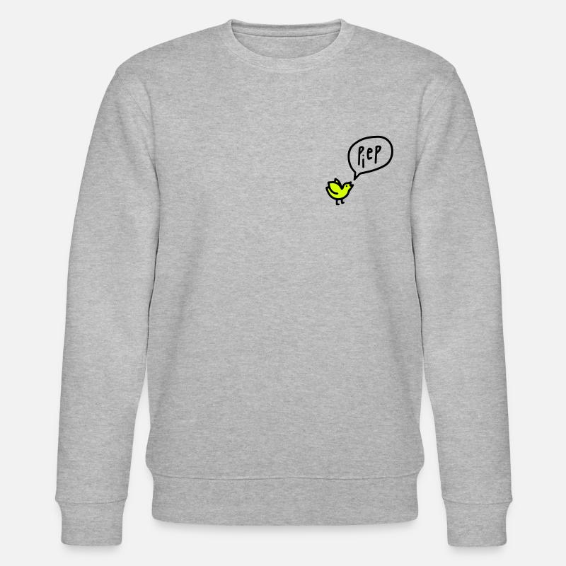 piep - Stanley/Stella Unisex Bio-Sweatshirt CHANGER  - Grau meliert