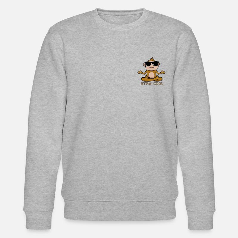 STAY COOL 2 - Stanley/Stella Unisex Bio-Sweatshirt CHANGER  - Grau meliert
