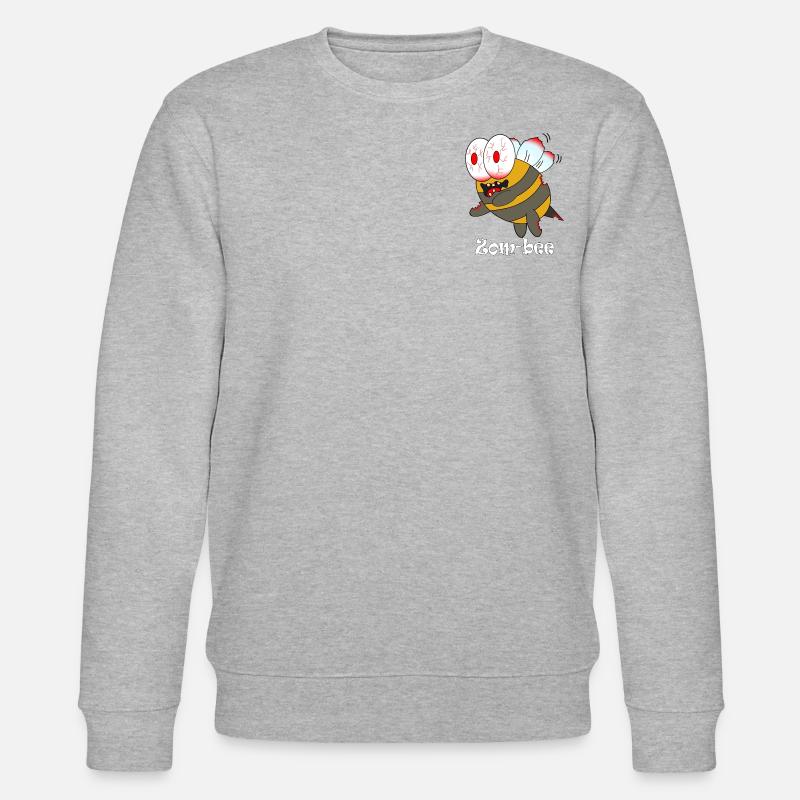 zom bee - Stanley/Stella Unisex Bio-Sweatshirt CHANGER  - Grau meliert