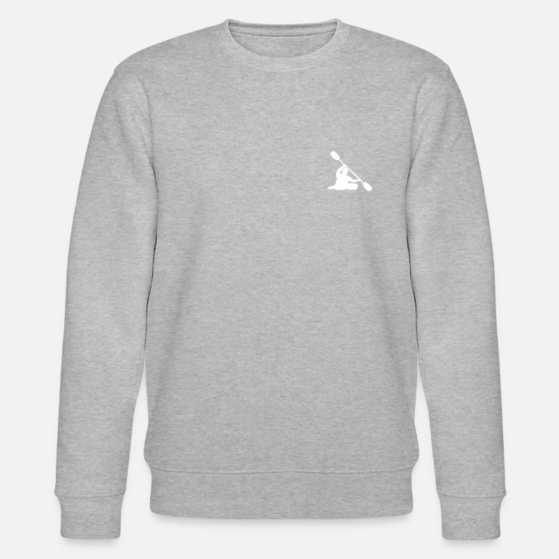 Kanu Kajak - Stanley/Stella Unisex Bio-Sweatshirt CHANGER - Grau meliert
