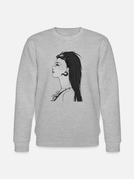 Apocalyptica Grafikbild Geschenkidee Schwarz-grau - Stanley/Stella Unisex Bio-Sweatshirt CHANGER  - Grau meliert