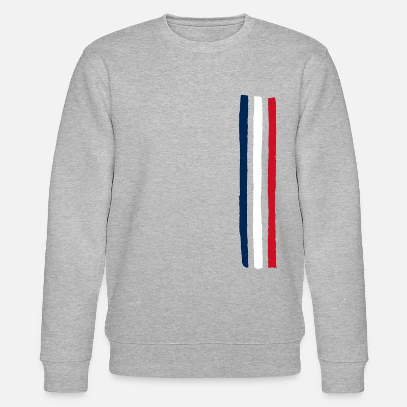 Frankreich - Stanley/Stella Unisex Bio-Sweatshirt CHANGER  - Grau meliert