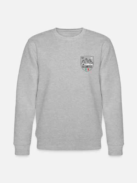 Tre Cime Dolomiti Italia Stemma - Felpa ecologica unisex CHANGER di Stanley/Stella - grigio melange