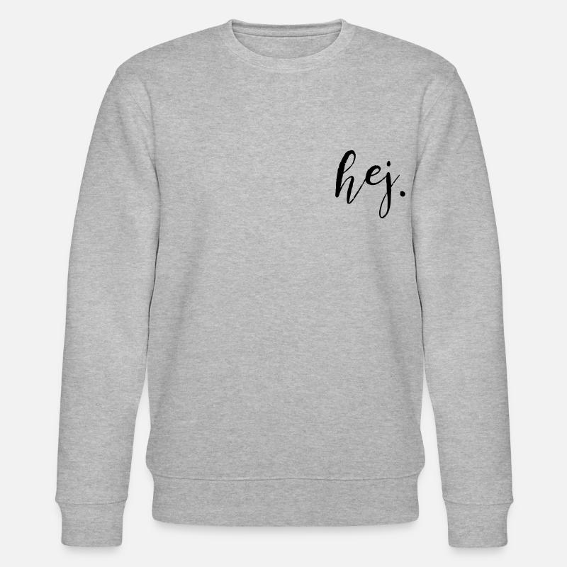 hej - Stanley/Stella Unisex Bio-Sweatshirt CHANGER  - Grau meliert