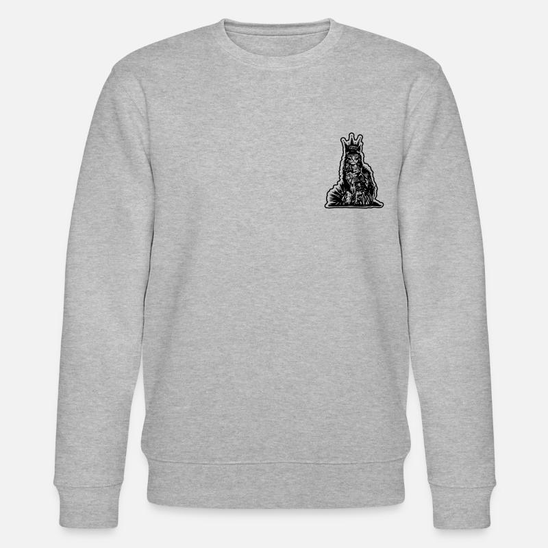 ROI SECRET - Sweat bio CHANGER Stanley/Stella Unisexe - gris chiné