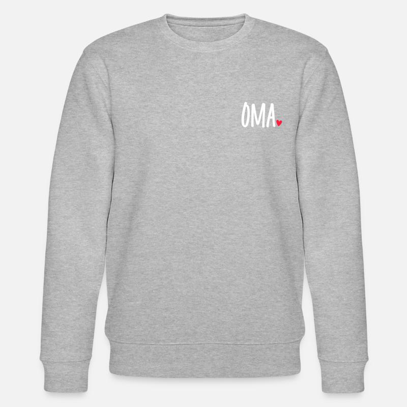 OMA - Stanley/Stella Unisex Bio-Sweatshirt CHANGER  - Grau meliert
