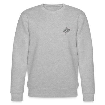 CITATION D'AMOUR T-SHIRT - Sweat bio CHANGER Stanley/Stella Unisexe - gris chiné - Devant - Nik (191cm) & Marisol (170cm)