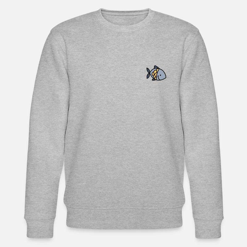 fishyish - Stanley/Stella Unisex Bio-Sweatshirt CHANGER  - Grau meliert