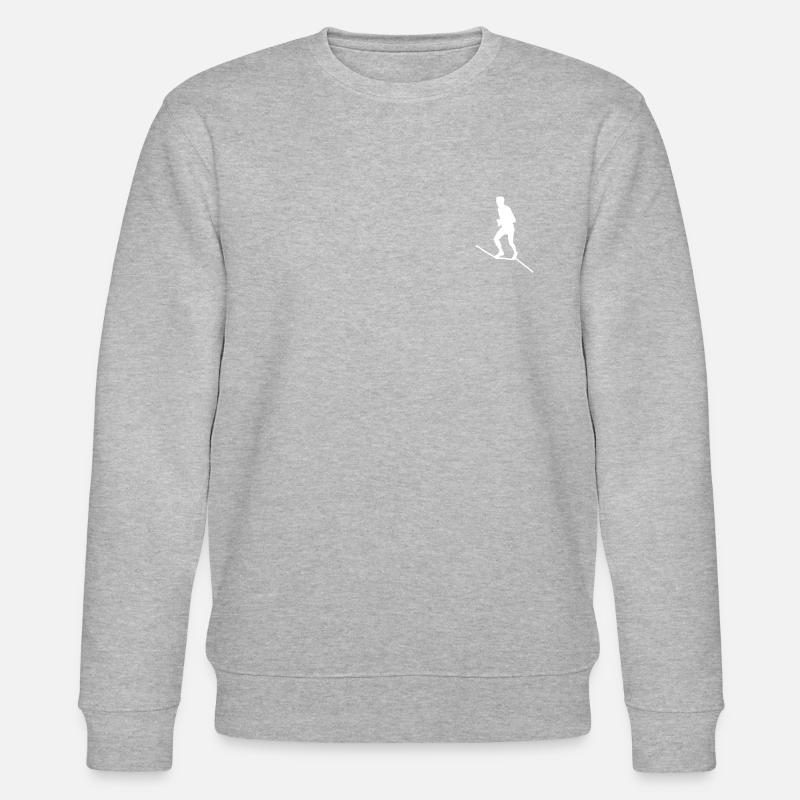 Berglauf - Stanley/Stella Unisex Bio-Sweatshirt CHANGER  - Grau meliert
