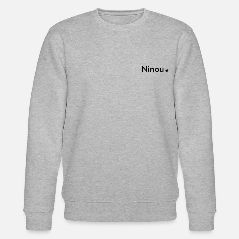 Ninou - Sweat bio CHANGER Stanley/Stella Unisexe - gris chiné