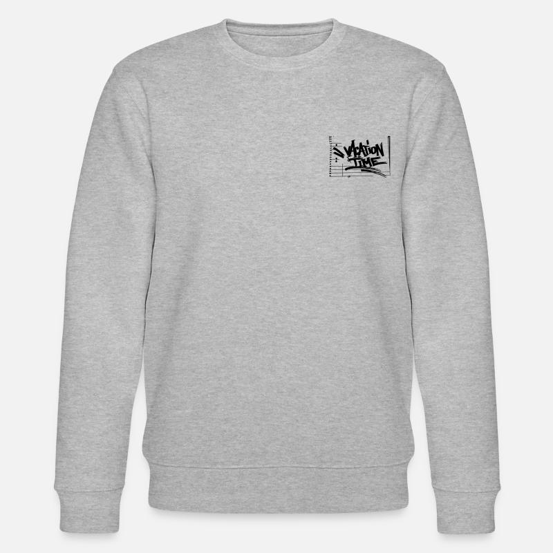 daroks vacation time tag - Sweat bio CHANGER Stanley/Stella Unisexe - gris chiné