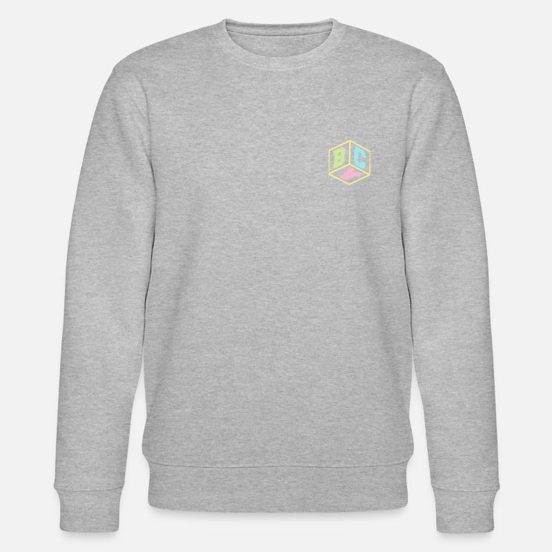 BabyBlock - Stanley/Stella Unisex Bio-Sweatshirt CHANGER  - Grau meliert