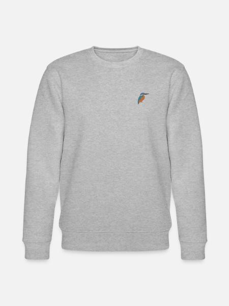 kingfisher - Stanley/Stella CHANGER Unisex Organic Sweatshirt - heather grey