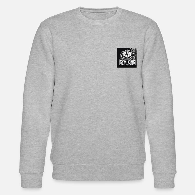 Gym King - Stanley/Stella Unisex Bio-Sweatshirt CHANGER  - Grau meliert
