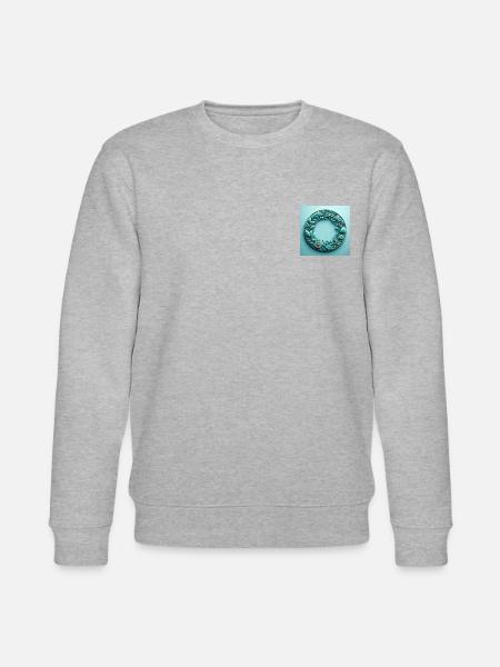Aqua Marine Serenity - Stanley/Stella Unisex Bio-Sweatshirt CHANGER  - Grau meliert
