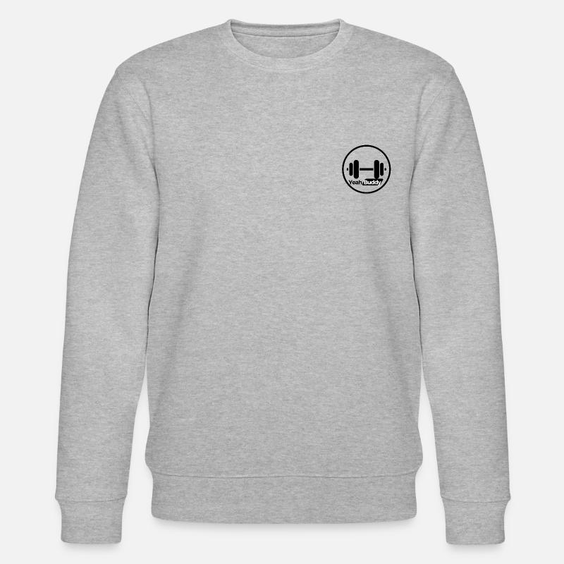 Yeah Buddy - Stanley/Stella Unisex Bio-Sweatshirt CHANGER  - Grau meliert