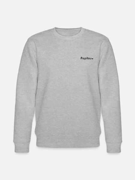 Papilou - Sweat bio CHANGER Stanley/Stella Unisexe - gris chiné