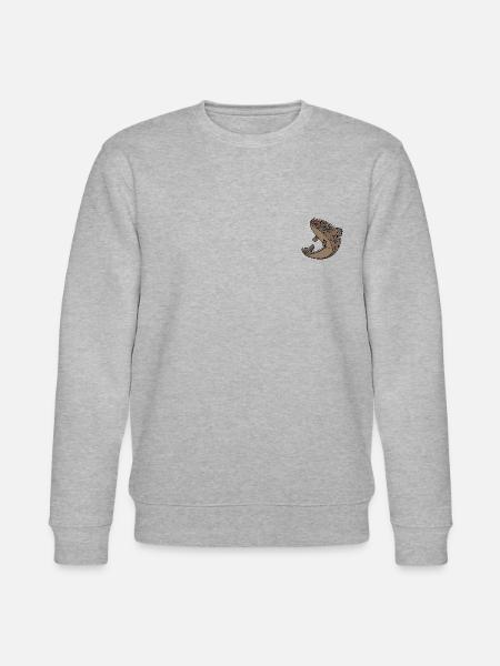 Bachforelle / Brown Trout - Stanley/Stella CHANGER Unisex Organic Sweatshirt - heather grey