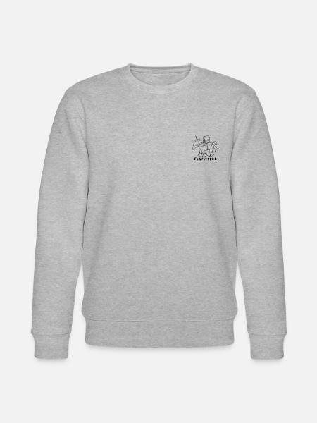 festipferd2 - Stanley/Stella CHANGER Unisex Organic Sweatshirt - heather grey