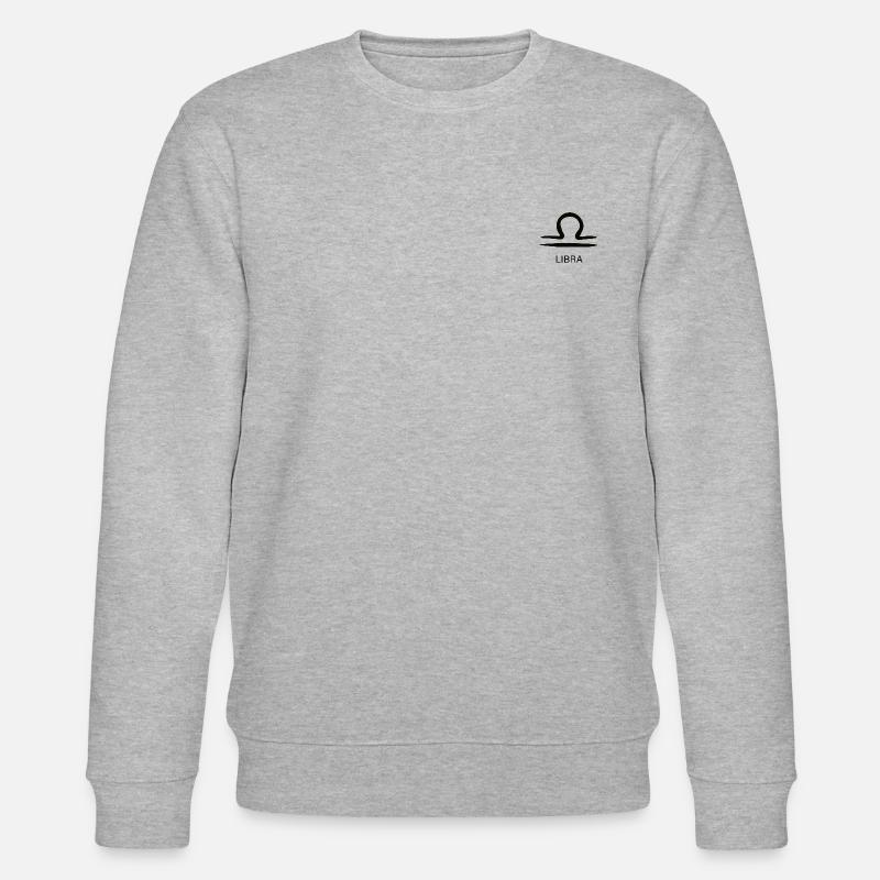 LIBRA | Libra simple - Stanley/Stella CHANGER Unisex Organic Sweatshirt - heather grey