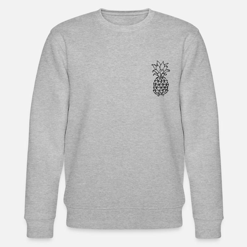 pineapple - Stanley/Stella CHANGER Unisex Organic Sweatshirt - heather grey