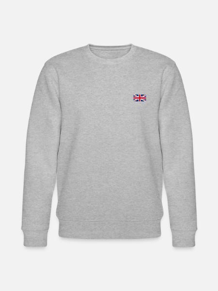 ENGLAND FLAG - Stanley/Stella Unisex Bio-Sweatshirt CHANGER  - Grau meliert