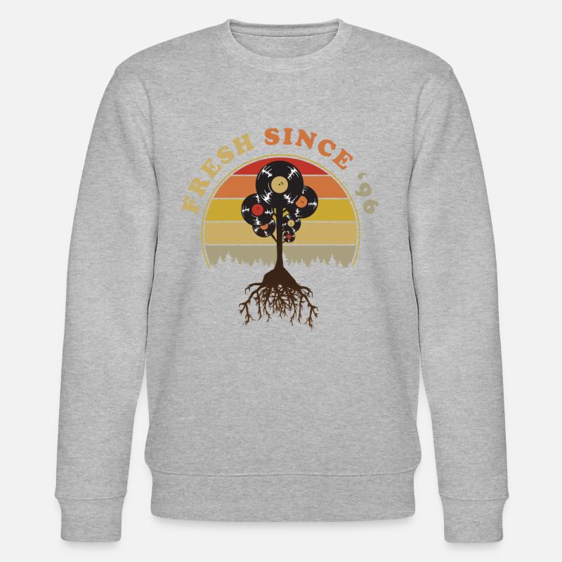 Millésime 1996 - Sweat bio CHANGER Stanley/Stella Unisexe - gris chiné