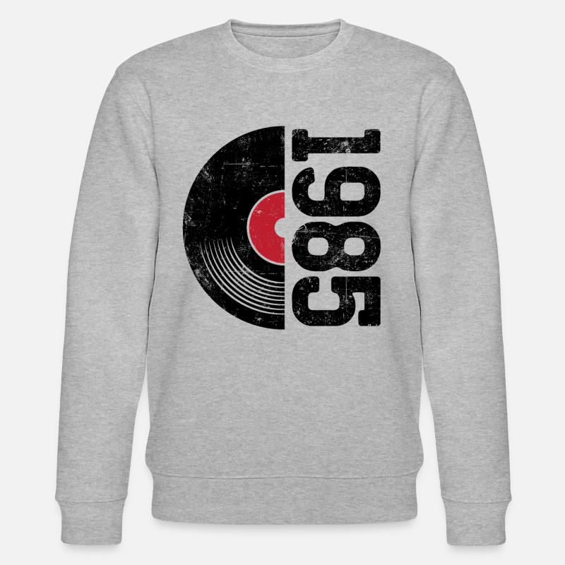 Millésime 1985 - Sweat bio CHANGER Stanley/Stella Unisexe - gris chiné