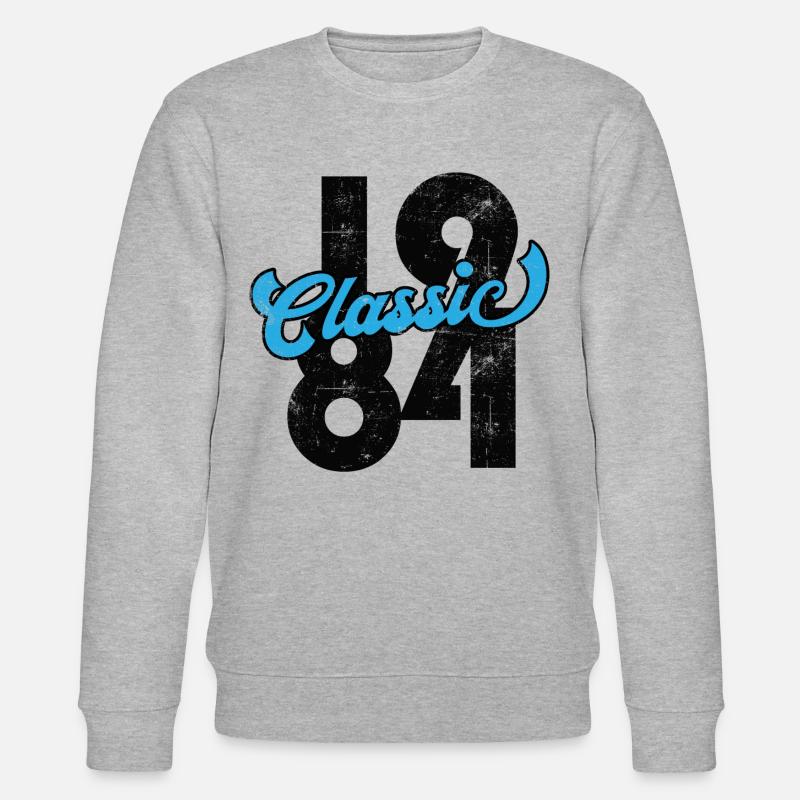 Millésime 1984 - Sweat bio CHANGER Stanley/Stella Unisexe - gris chiné