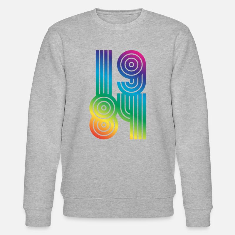 Millésime 1984 - Sweat bio CHANGER Stanley/Stella Unisexe - gris chiné