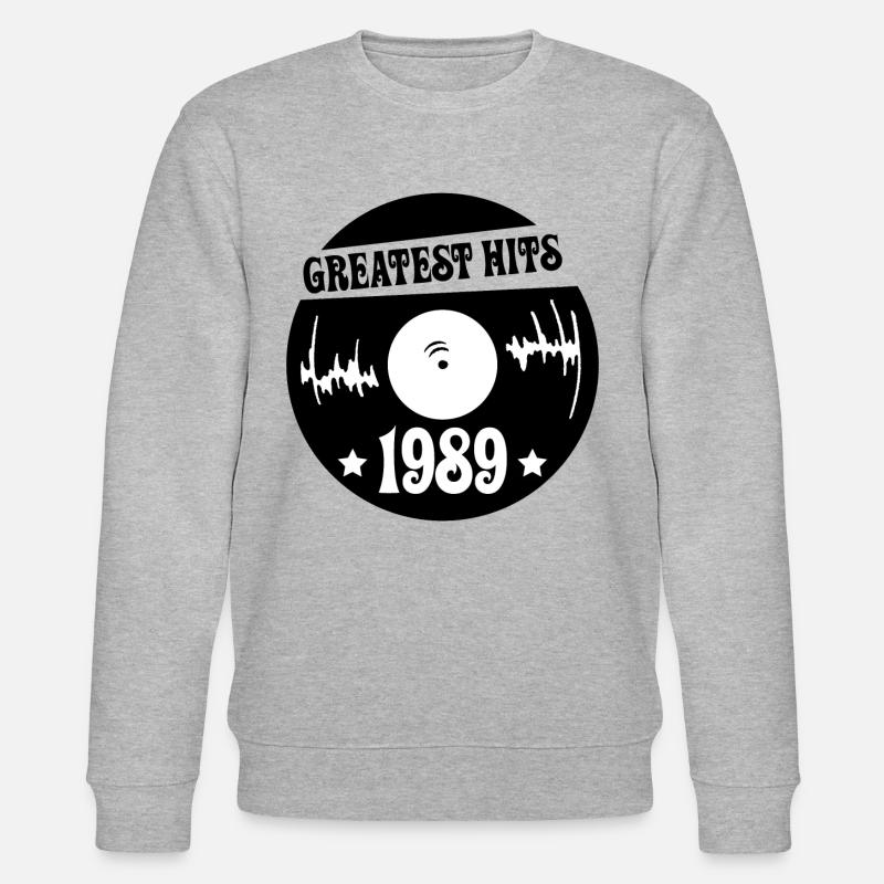 Millésime 1989 - Sweat bio CHANGER Stanley/Stella Unisexe - gris chiné