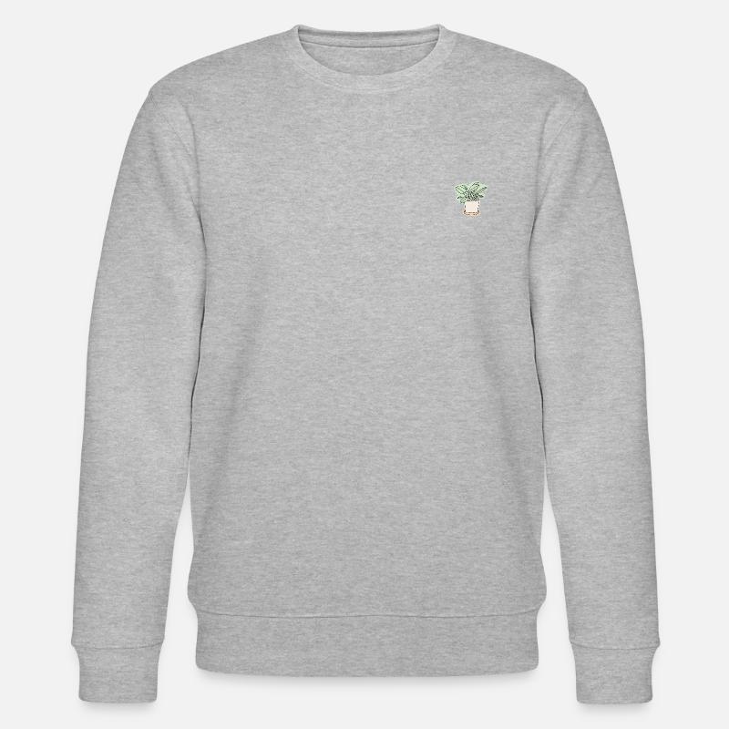 Plante d’intérieur - Sweat bio CHANGER Stanley/Stella Unisexe - gris chiné