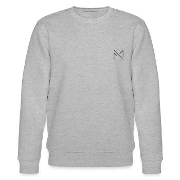 Miss Motivation - Stanley/Stella Unisex Bio-Sweatshirt CHANGER  - Grau meliert - Vorne - Nik (191cm) & Marisol (170cm)