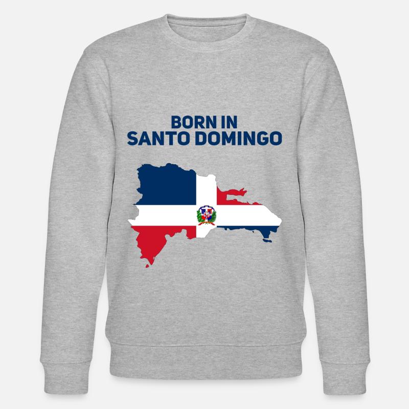 Santo Domingo - Stanley/Stella Unisex Bio-Sweatshirt CHANGER  - Grau meliert