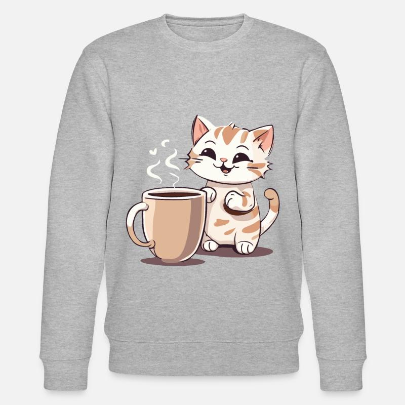 Chatcolate #2 - Stanley/Stella CHANGER Unisex Organic Sweatshirt - heather grey