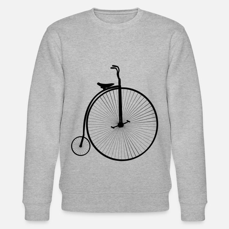 Fahrrad - Stanley/Stella Unisex Bio-Sweatshirt CHANGER  - Grau meliert
