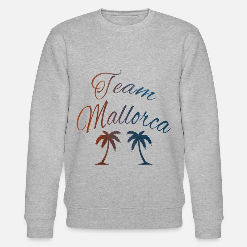 team mallorca - Stanley/Stella Unisex Bio-Sweatshirt CHANGER  - Grau meliert