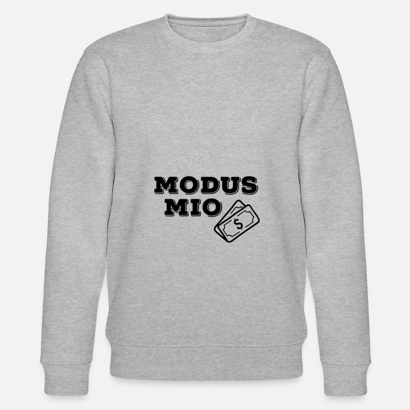 Modus Mio - Stanley/Stella Unisex Bio-Sweatshirt CHANGER  - Grau meliert