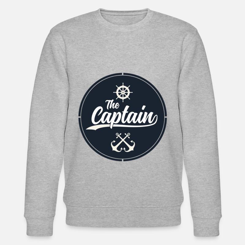 Captain - Stanley/Stella Unisex Bio-Sweatshirt CHANGER  - Grau meliert