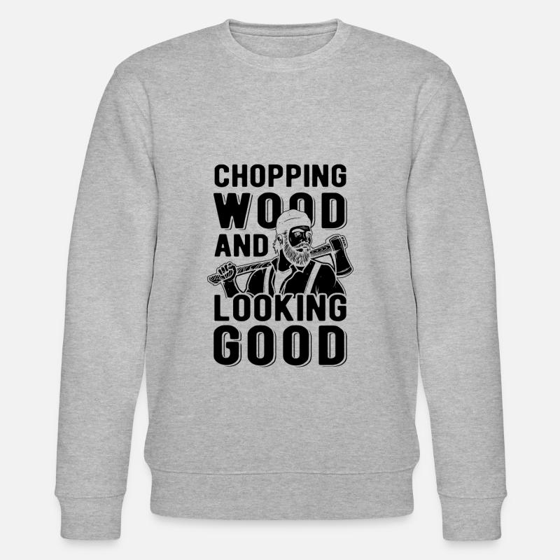 Bois Hacken Idée cadeau - Sweat bio CHANGER Stanley/Stella Unisexe - gris chiné