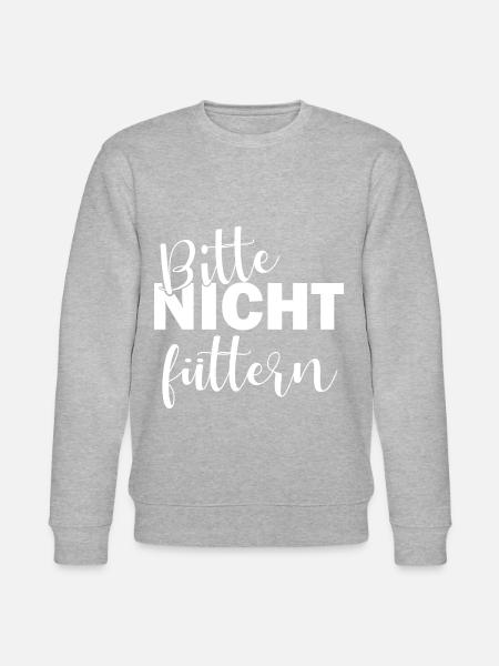 Bitte nicht füttern - Stanley/Stella Unisex Bio-Sweatshirt CHANGER -