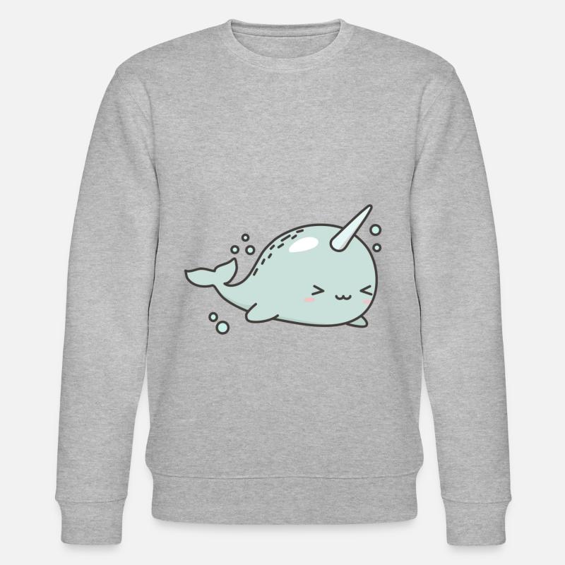 Narval - Sweat bio CHANGER Stanley/Stella Unisexe - gris chiné